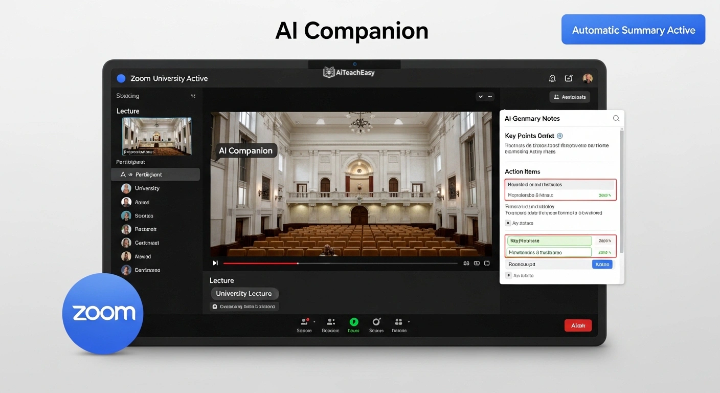 Zoom AI Companion — Best for Students Whose Classes Run on Zoom