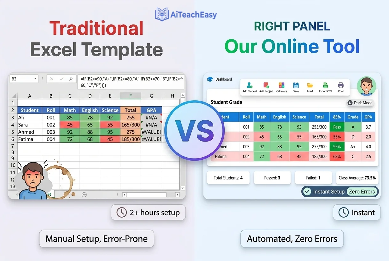 Student Result Sheet Generator