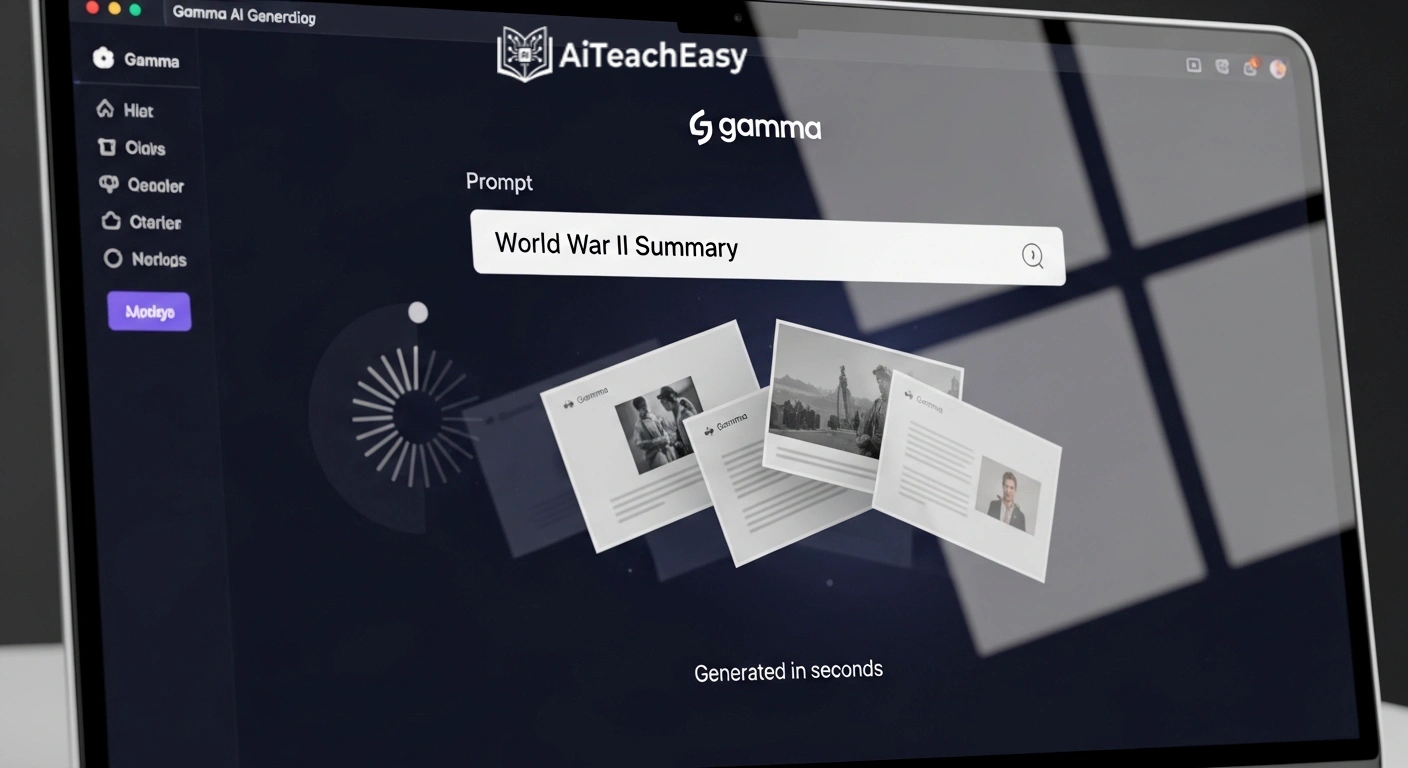 Gamma AI – Fastest tool I’ve used