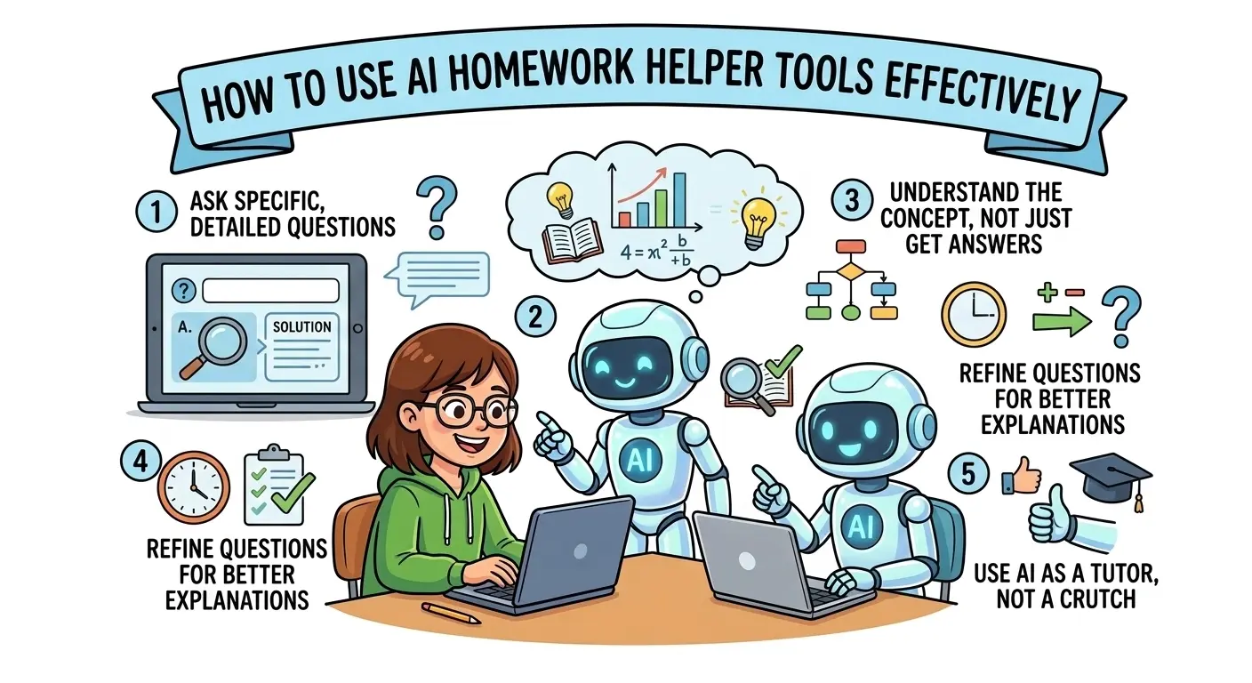 Best Free AI Homework Helper Tools for Students