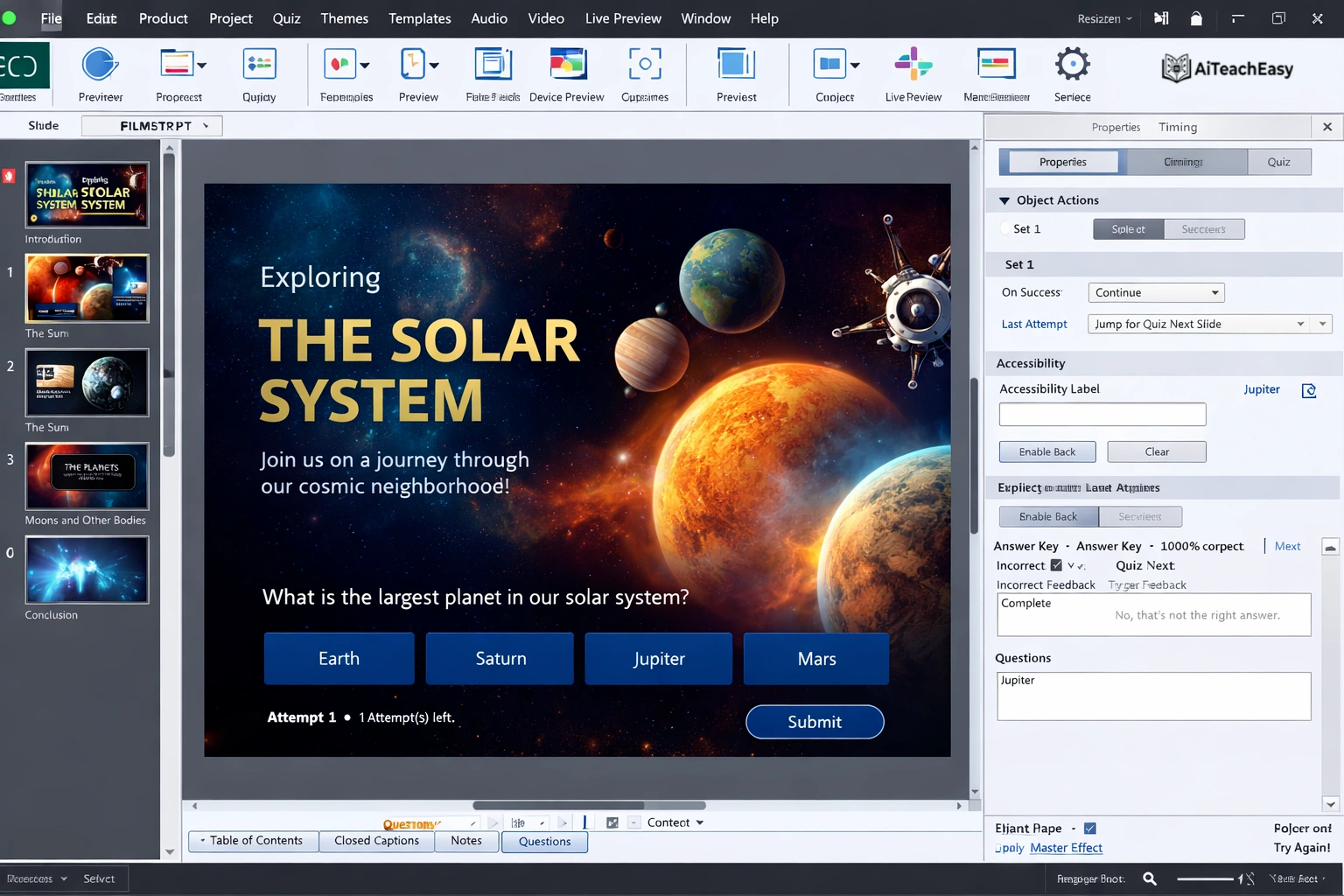 Adobe Captivate – Best for Multi-Modal eLearning Courses