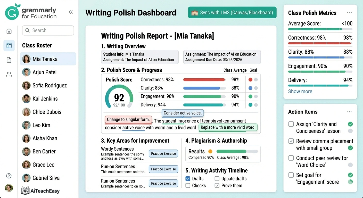 Grammarly for Education – Best for Writing Polish