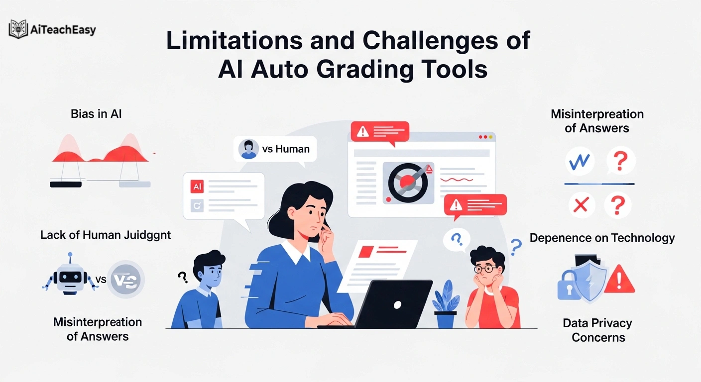 limitations and challenges of ai auto grading tools