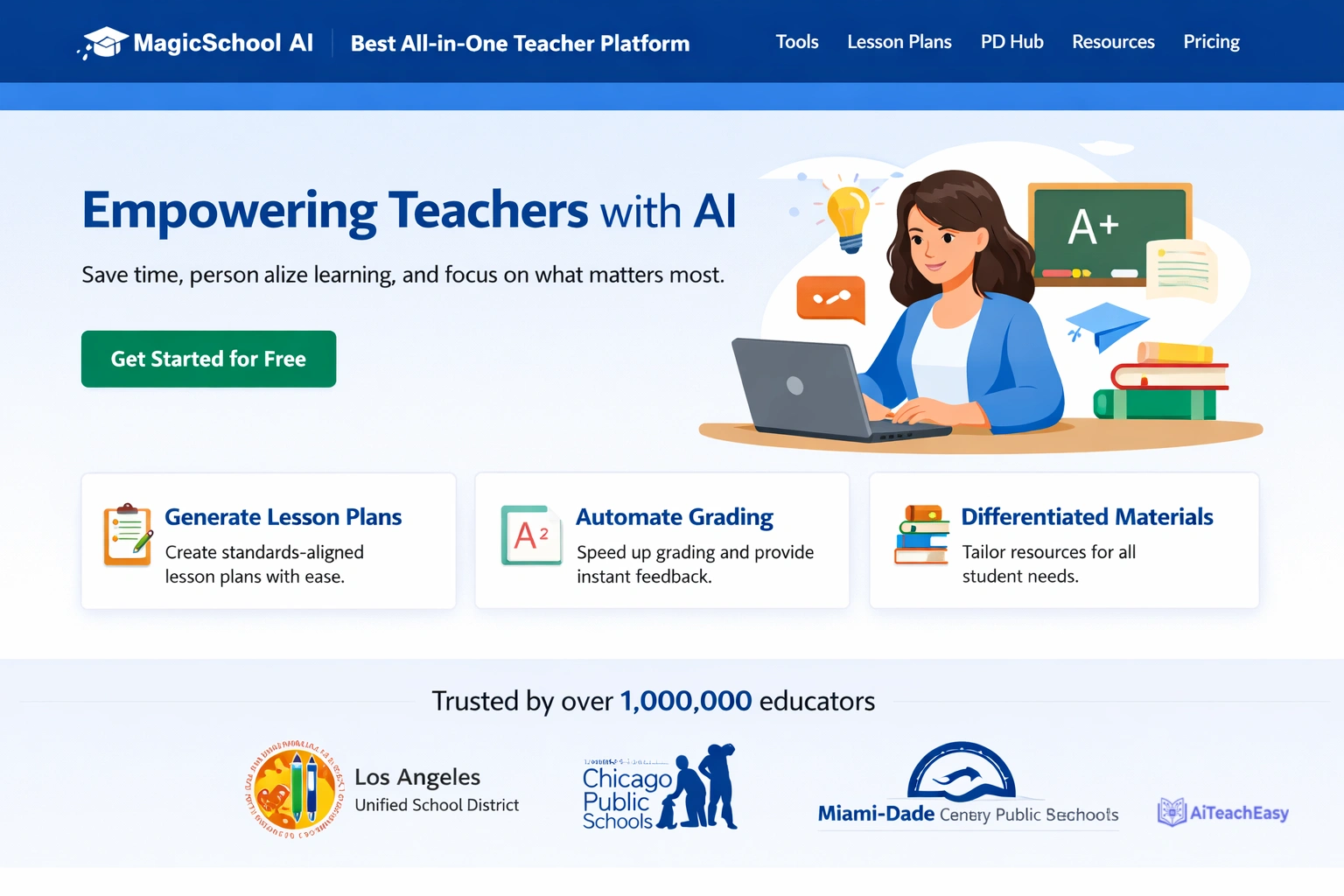 MagicSchool AI – Best All-in-One Teacher Platform