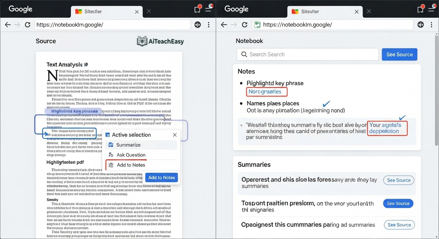 Google NotebookLM – Best for Research-Grounded Reporting