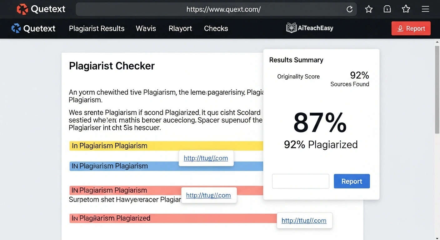 Quetext – Best for Originality and Feedback Integration