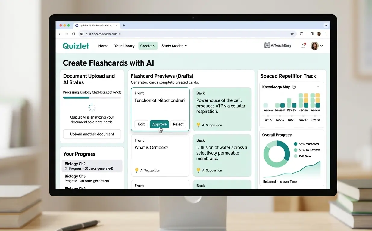 Quizlet – Flashcards Generator
