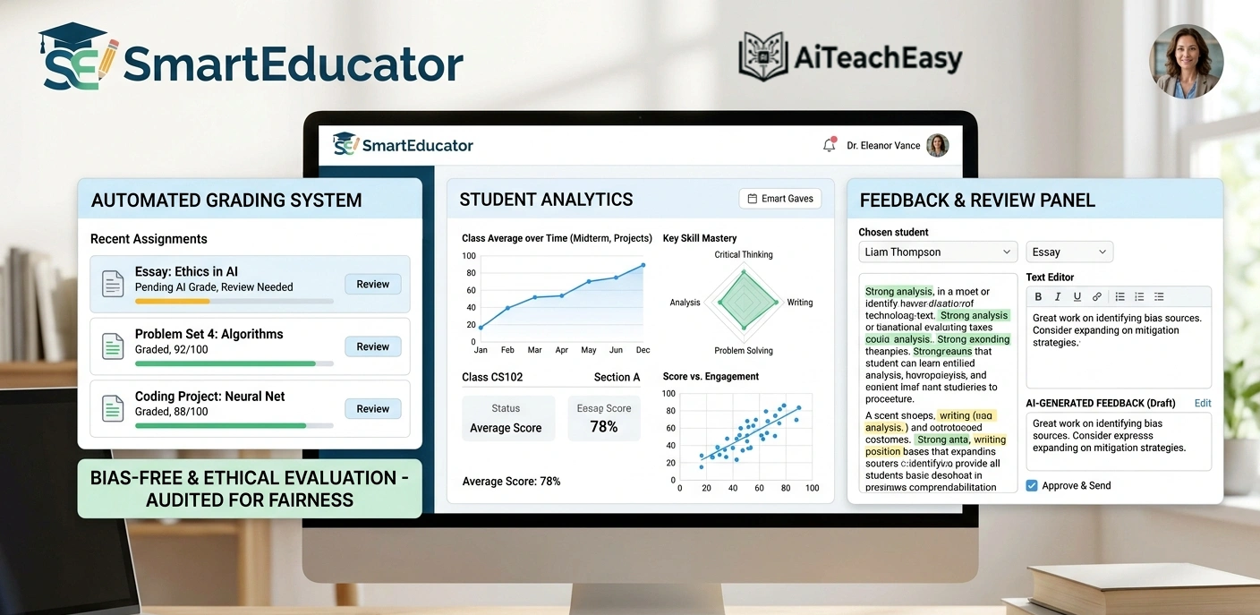 SmartEducator – Best for Bias-Free Automated Marking