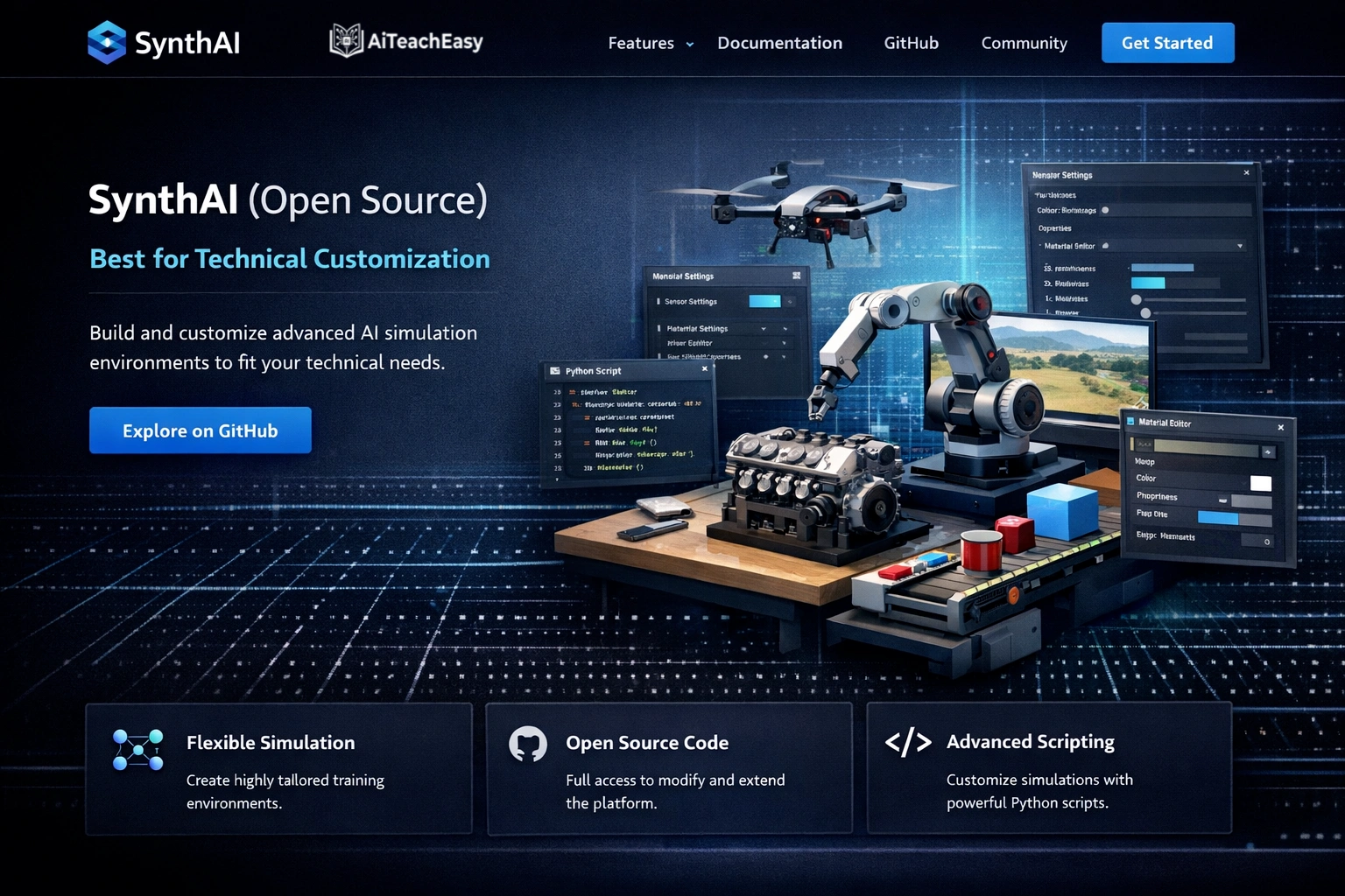 SynthAI (Open Source) – Best for Technical Customization