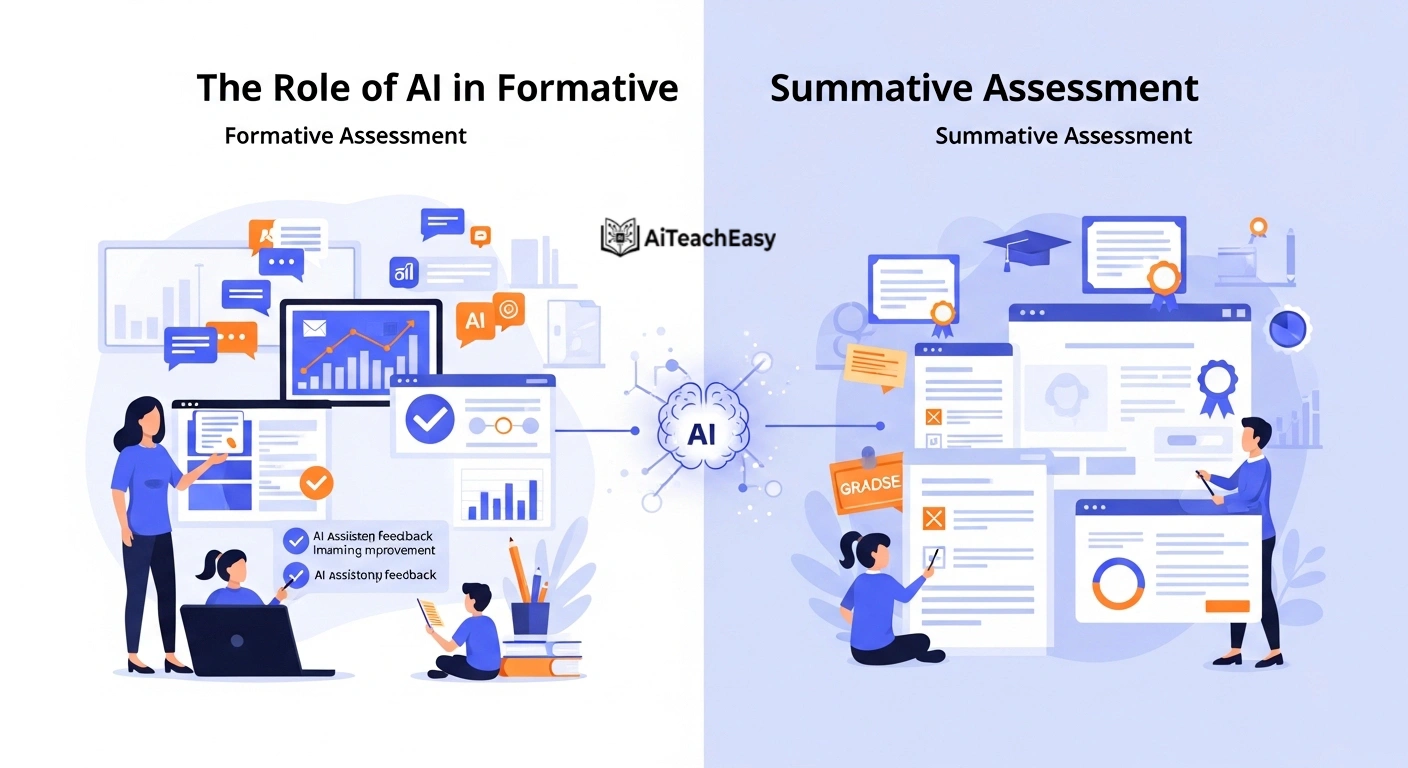 The Role of AI in Formative and Summative Assessment
