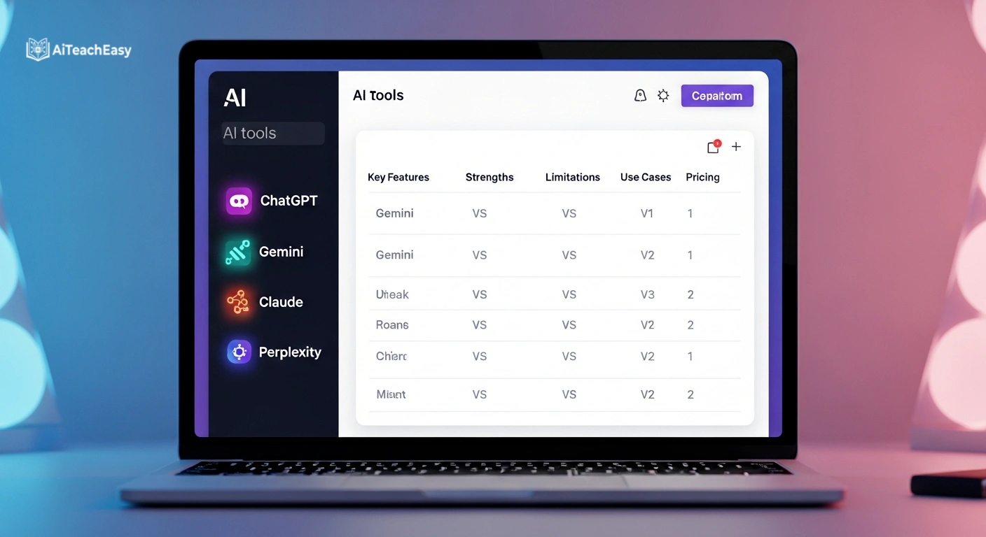 Best AI Tools for Answering Assignments (Comparison Table)