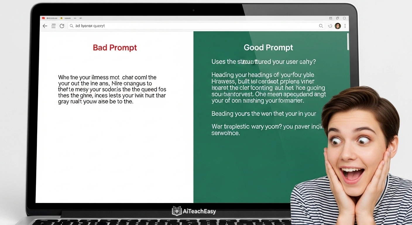 Before vs After: How a Better Prompt Changes Everything