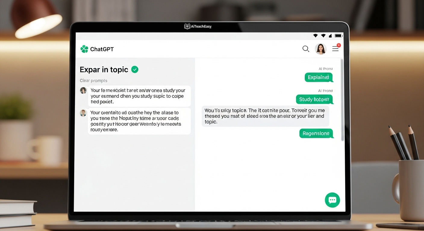  ChatGPT – Paste Your Notes & Say “Explain Like I’m 10”