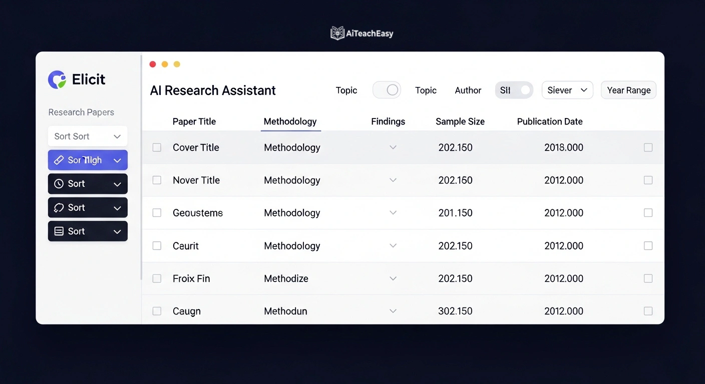 Elicit — Hidden AI Tool for Students Writing Literature Reviews 