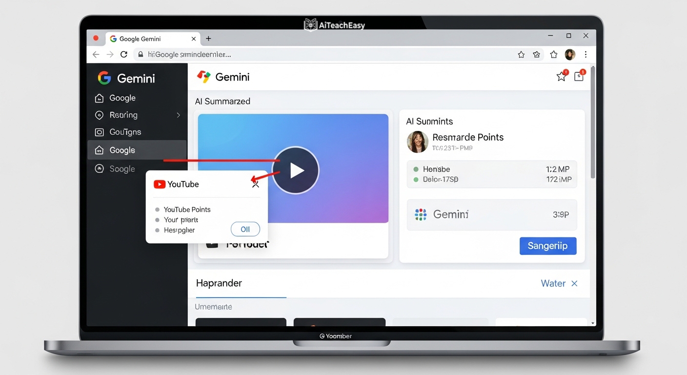 Google Gemini – Summarize Any YouTube Lecture