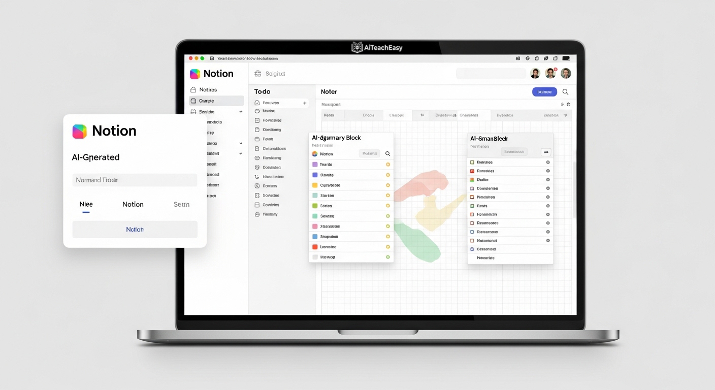  Notion AI – One Workspace for Notes, Tasks & Study Guides