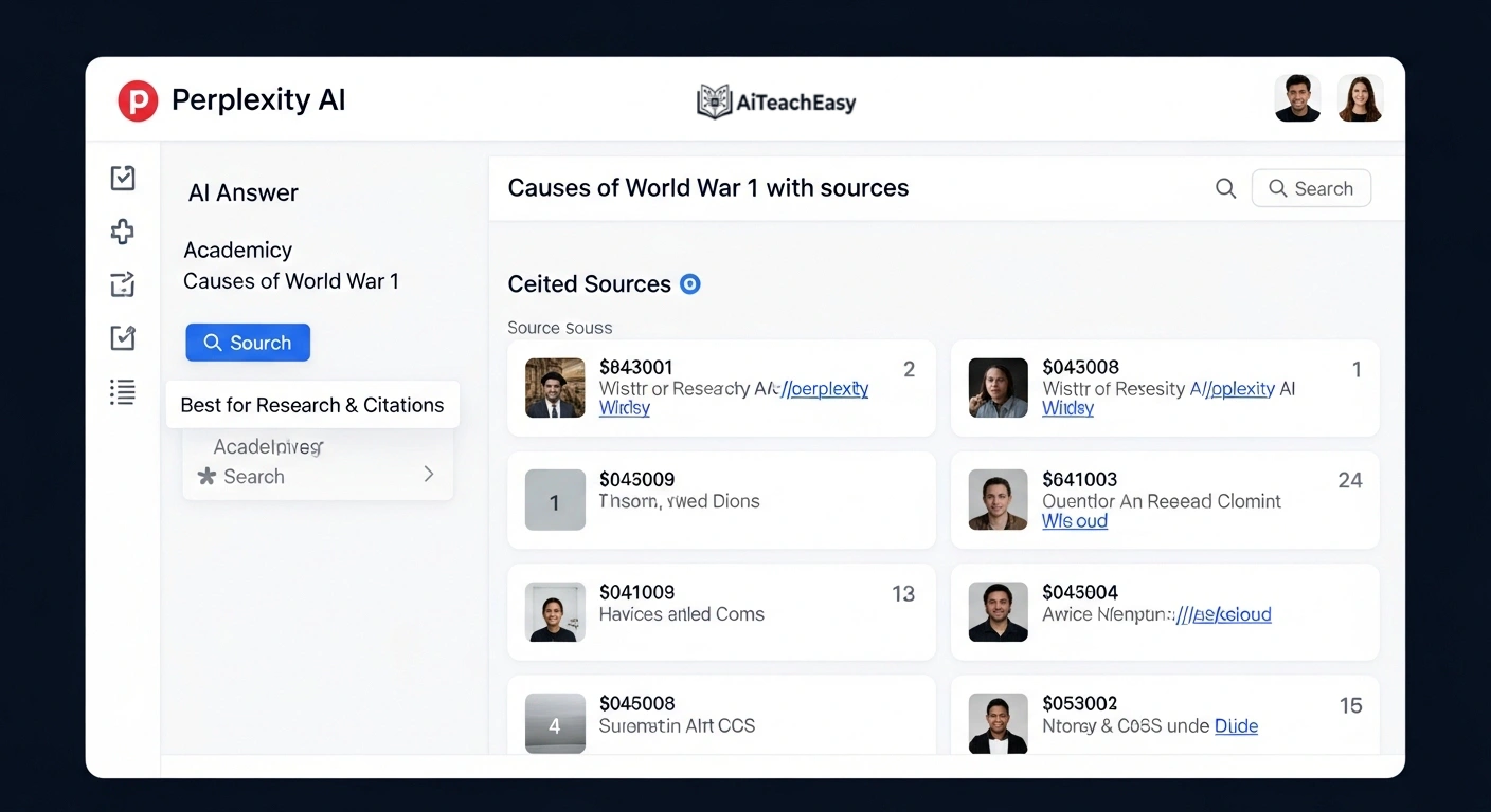 Perplexity AI – Best AI Research Assistant for Students