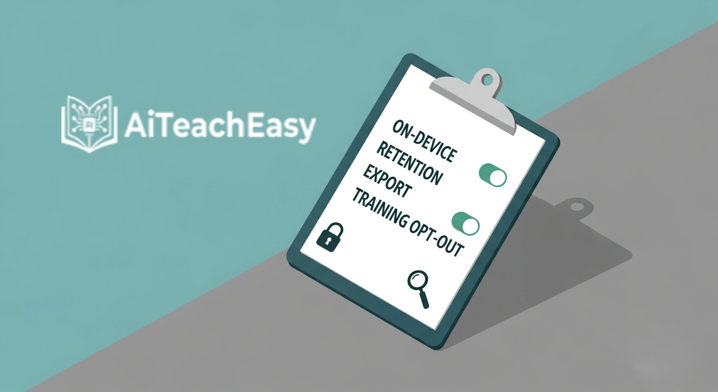 Privacy and Verification Checklists