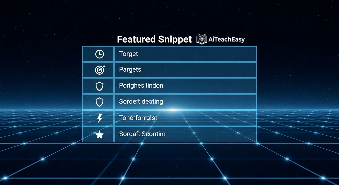 Quick Choice Comparison Table