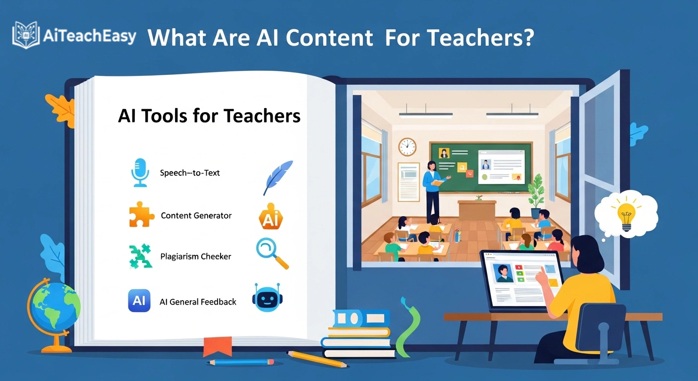 What Are AI Content Tools for Teachers?