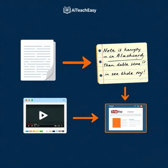  How to Convert Different Types of Notes into AI Flashcards
