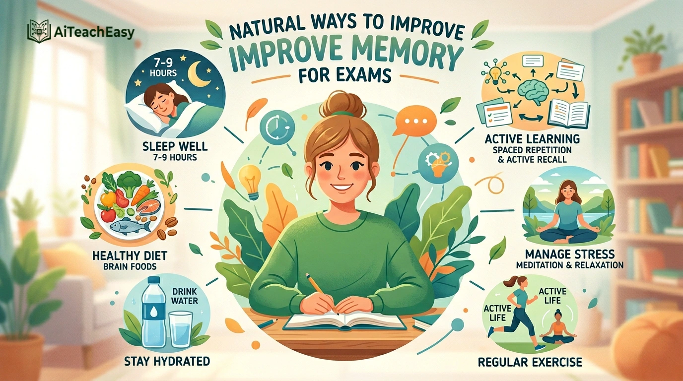 How to Improve Memory for Exams Naturally