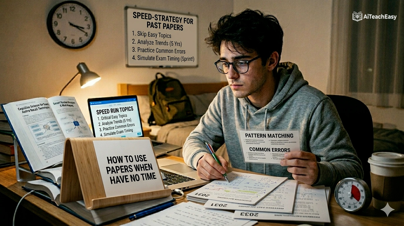 How to Use Past Papers When You Have No Time