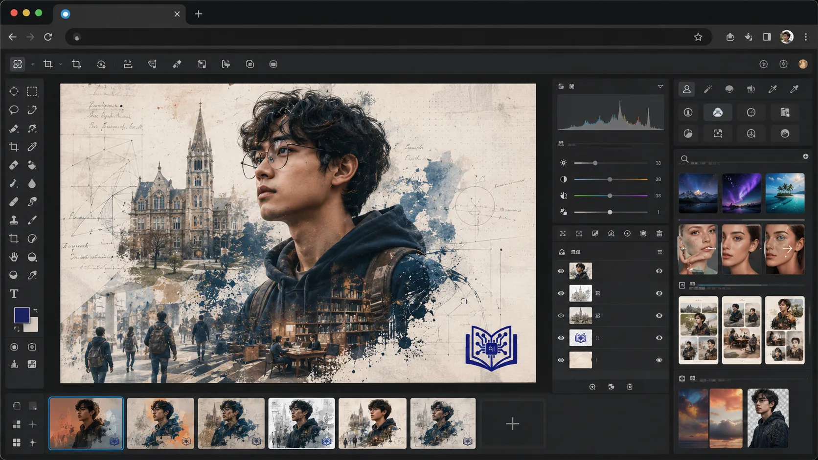 Pixlr: Best Free Browser-Based AI Photo Editor for Students