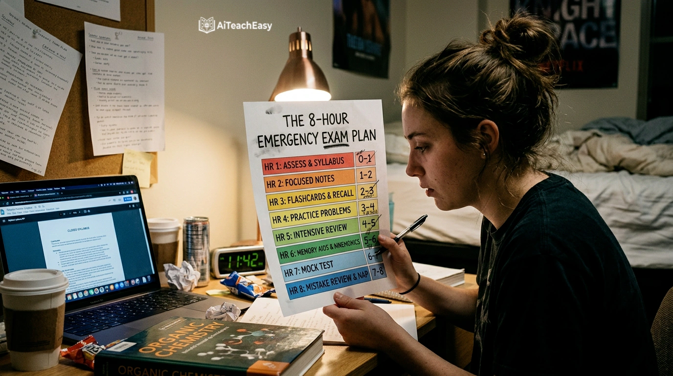 The 8-Hour Emergency Exam Plan