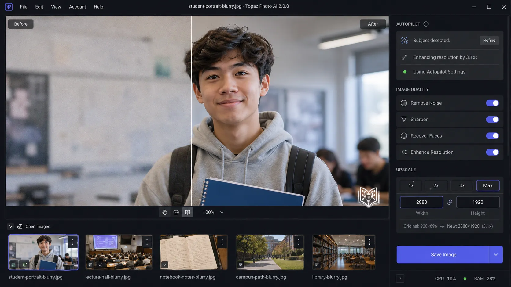 Topaz Photo AI: Best AI Image Enhancer for Blurry or Low-Quality Photos