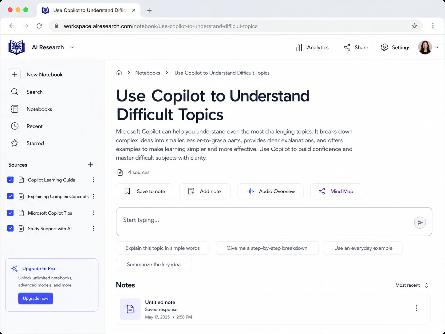 Use Copilot to Understand Difficult Topics