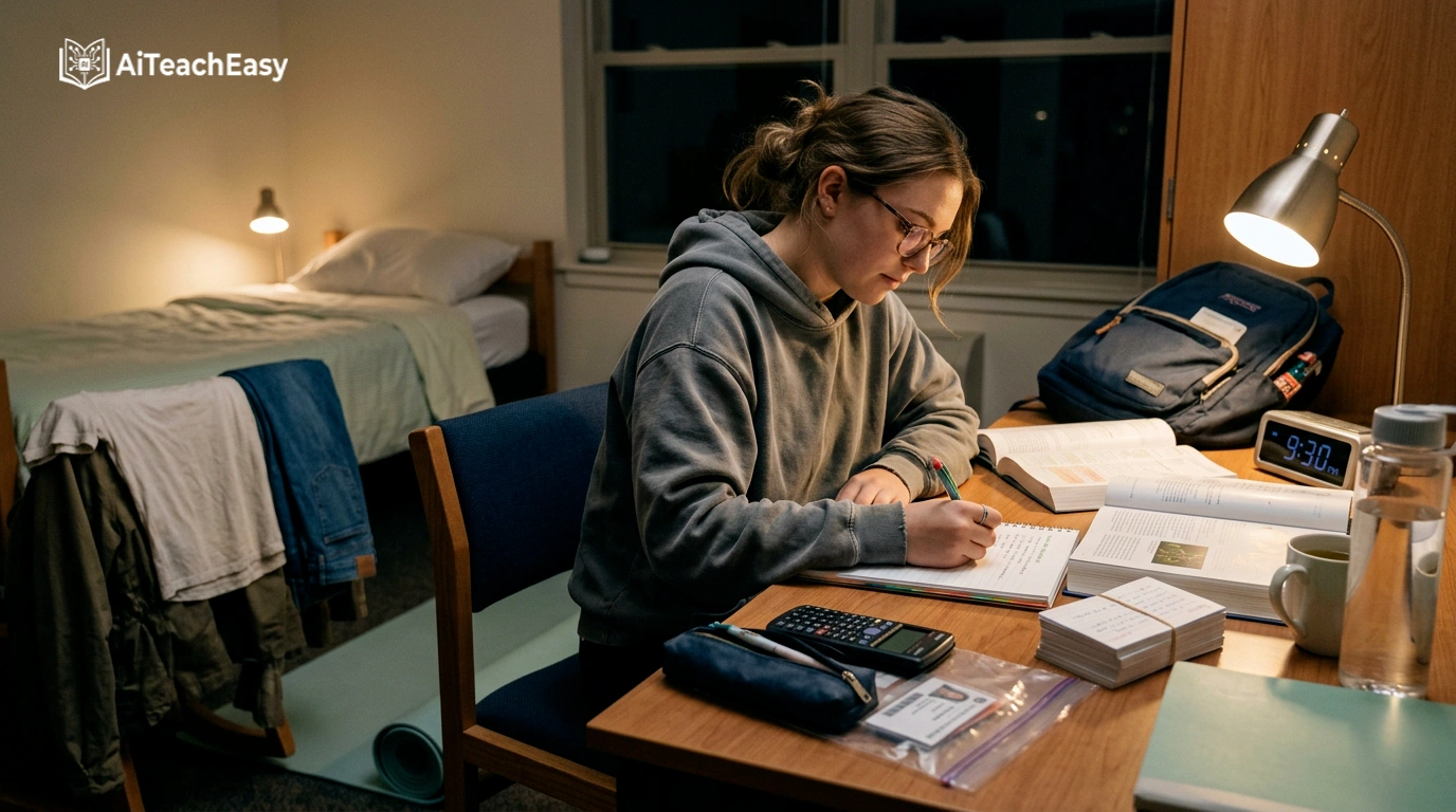What to Do the Night Before an Exam