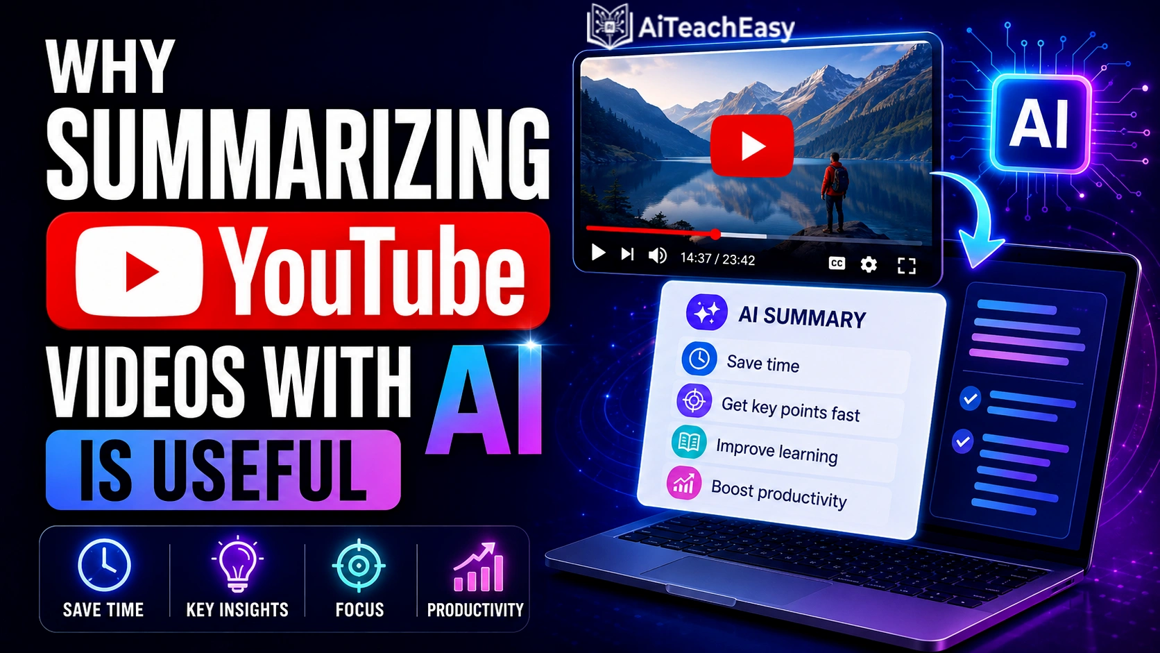 Why Summarizing YouTube Videos with AI Is Useful