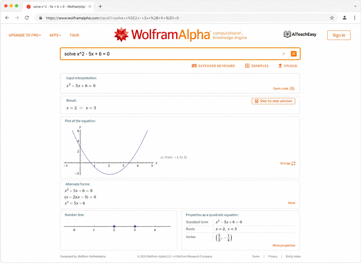 Wolfram Alpha — Best AI Math Solver for Accuracy