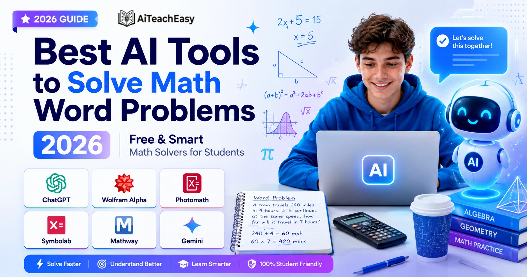 Best AI Tools to Solve Math Word Problems 2026