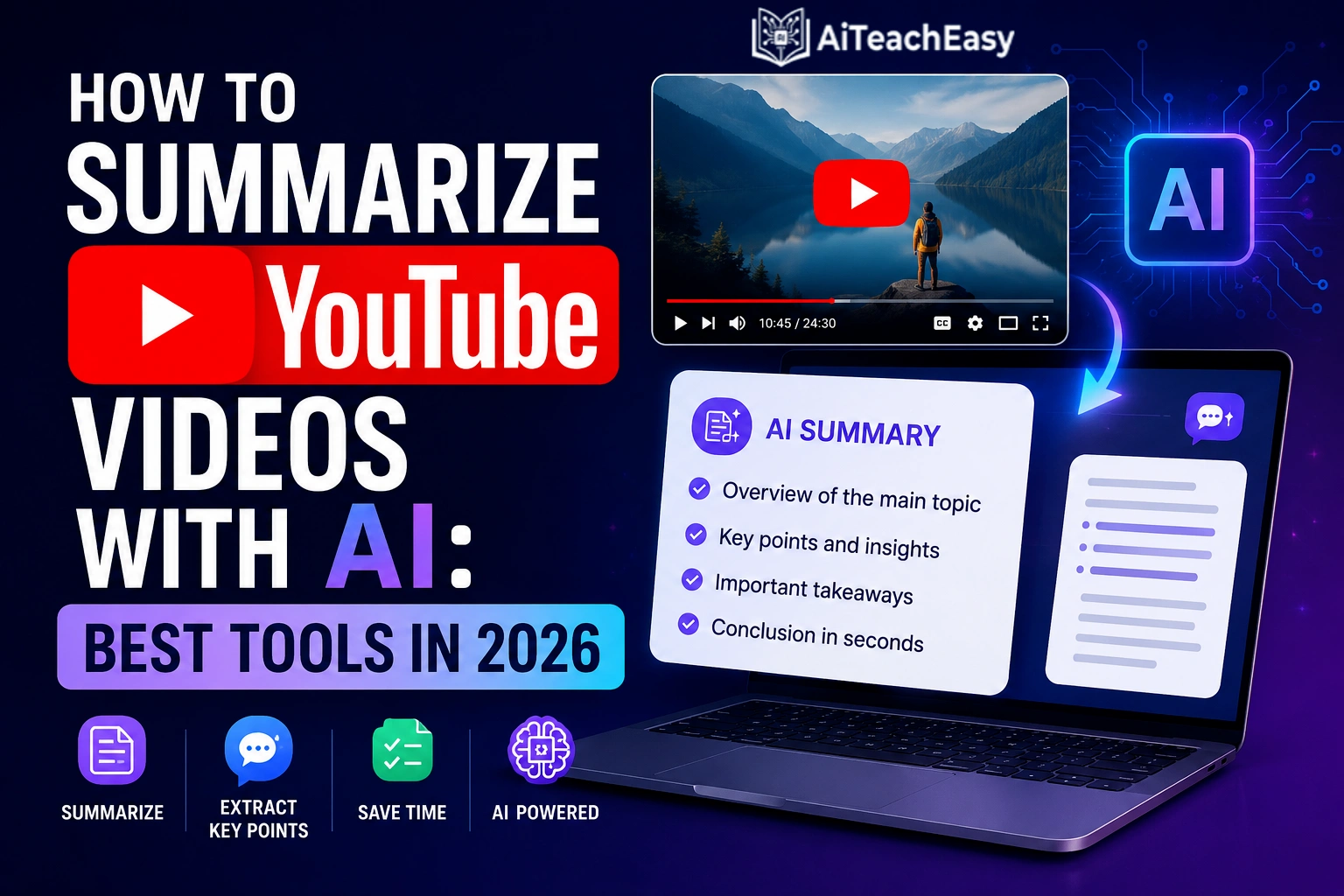 How to Summarize YouTube Videos with AI: Best Tools in 2026