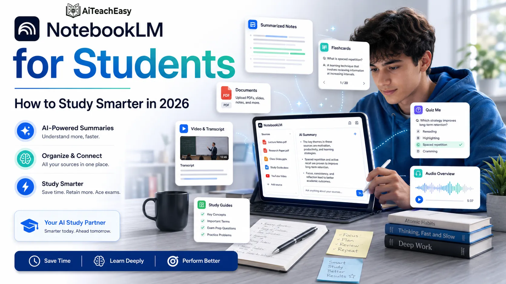 NotebookLM for Students: How to Study Smarter in 2026