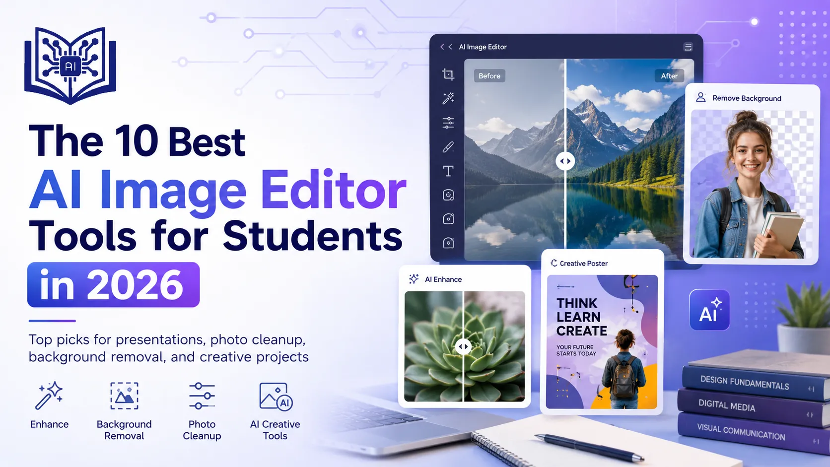 The 10 Best AI Image Editor Tools for Students in 2026