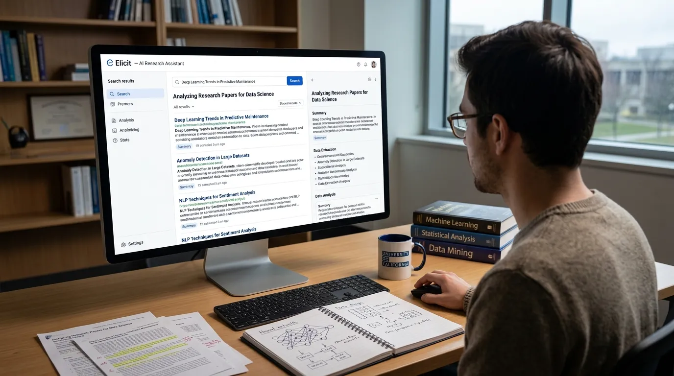 Elicit — Best for Data Science Research Papers