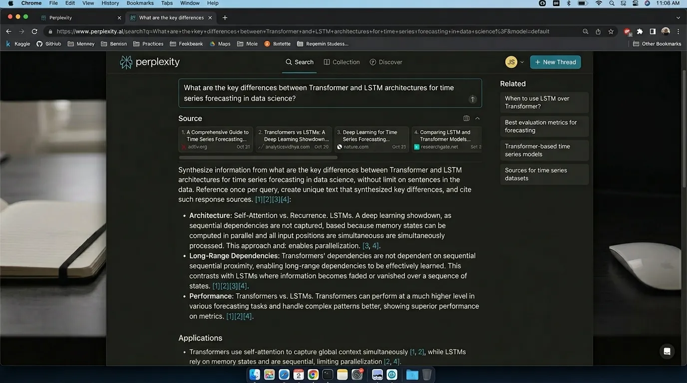 Perplexity — Best for Source-Based Data Science Research