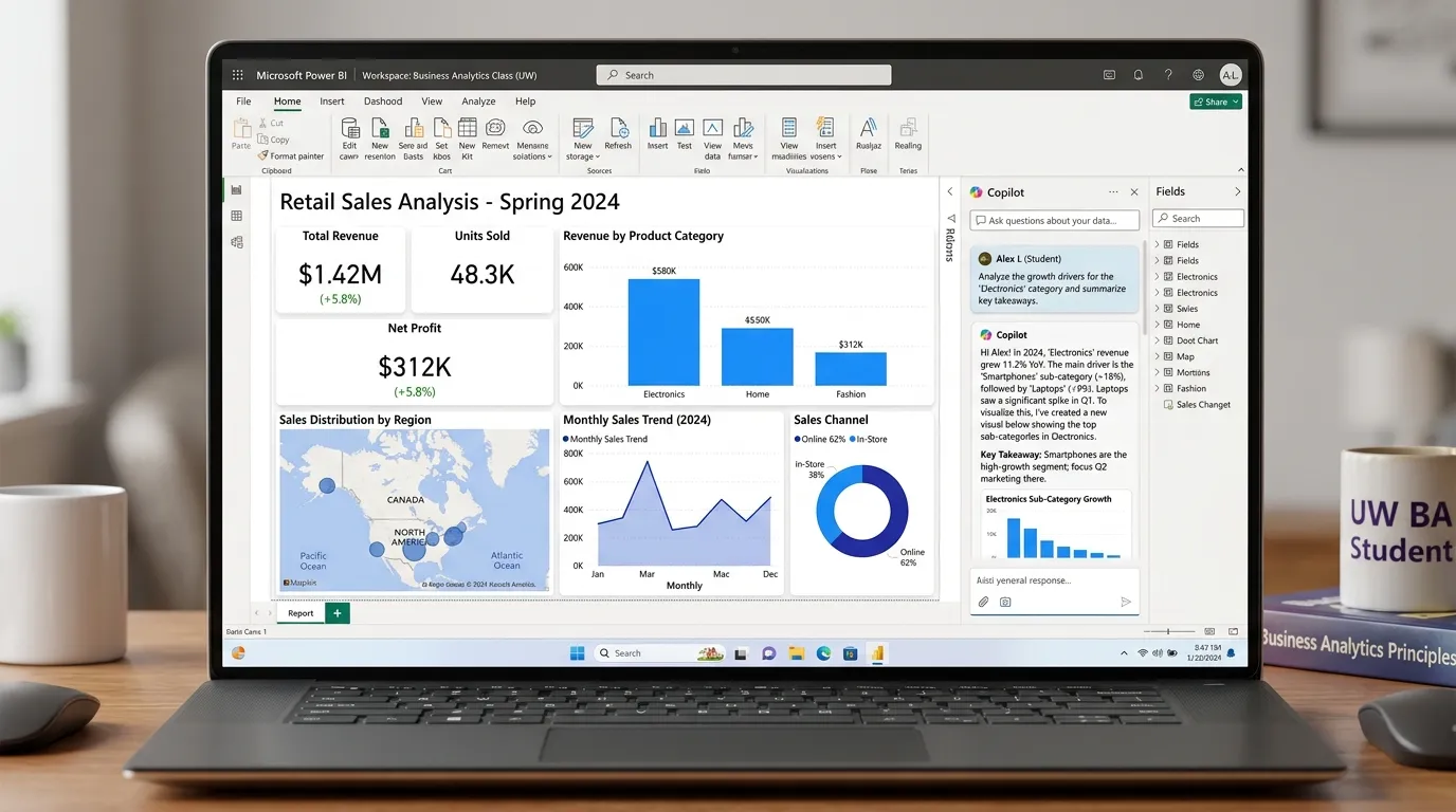 Power BI Copilot — Best for Business Analytics Students