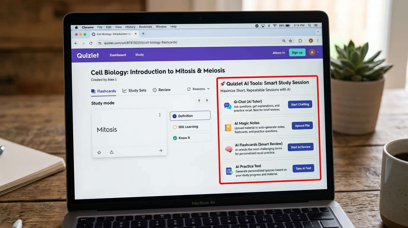  Quizlet AI Features: Best for Short, Repeatable Study Sessions