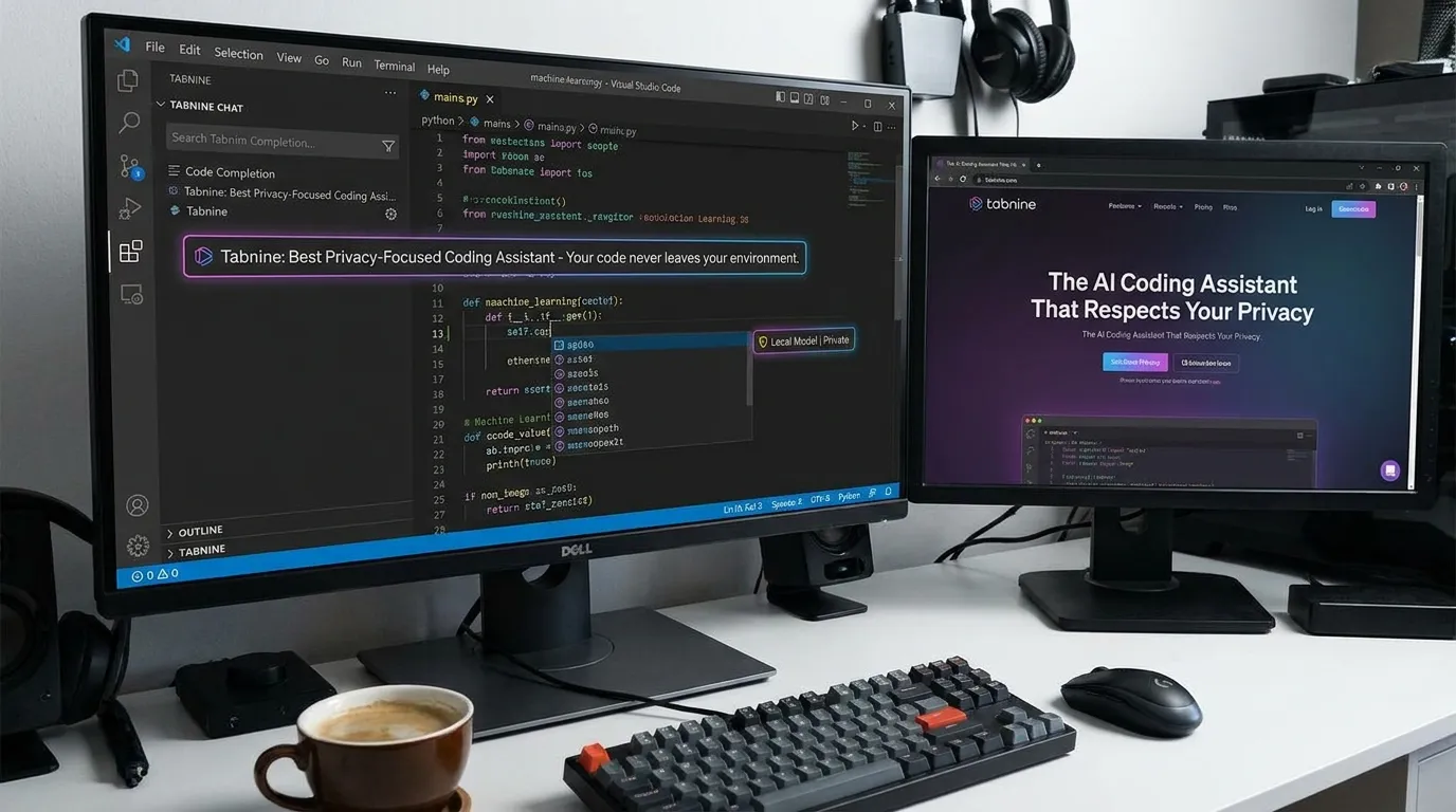 Tabnine — Best Privacy-Focused Coding Assistant